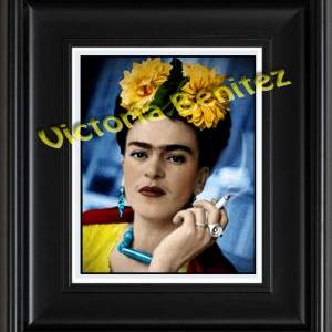 Frida Kahlo Day Of The Dead Cempazuchiles Digital..