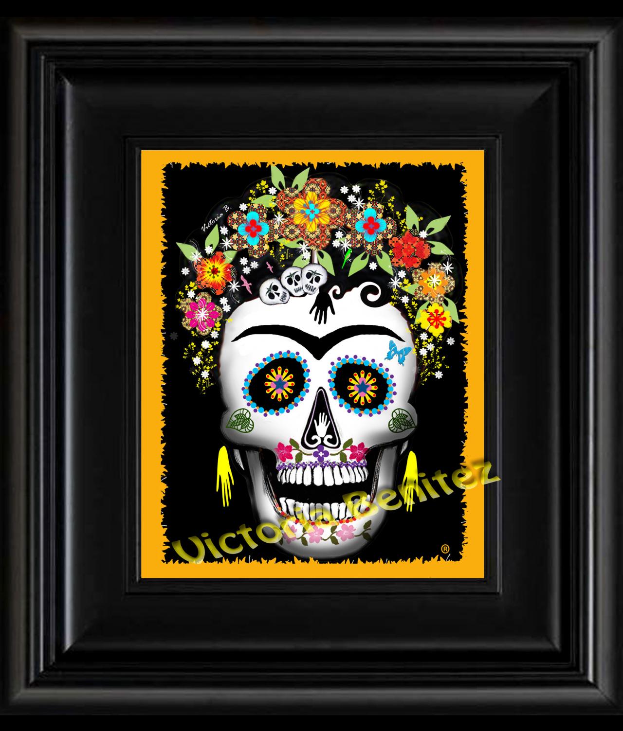 Sugar Skull UGG Boots Hand Painted Colorful Mexican Style 